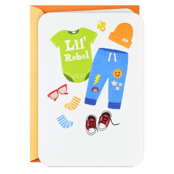 Hallmark New Baby Card (You're Gonna Rock This)