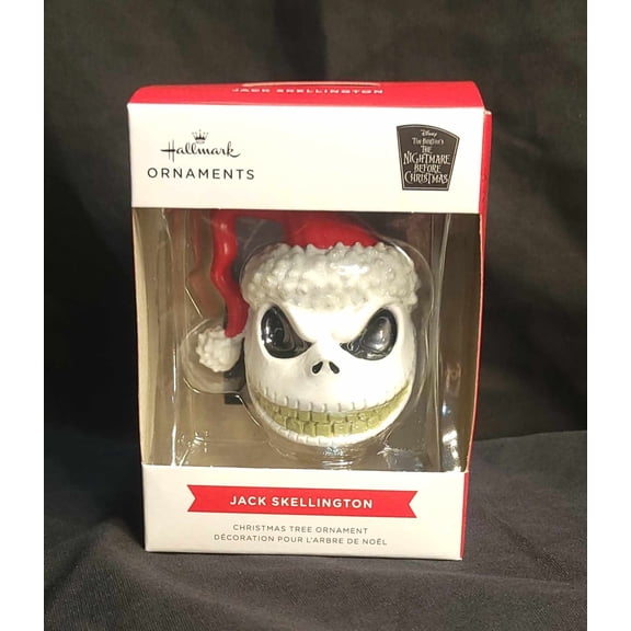Hallmark Nightmare Before Christmas Ornament Jack Skellington Head