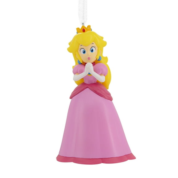 Hallmark Nintendo Super Mario Princess Peach Christmas Ornament, 1 Count