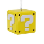 Hallmark Nintendo Super Mario Question Block Christmas Ornament, Metal