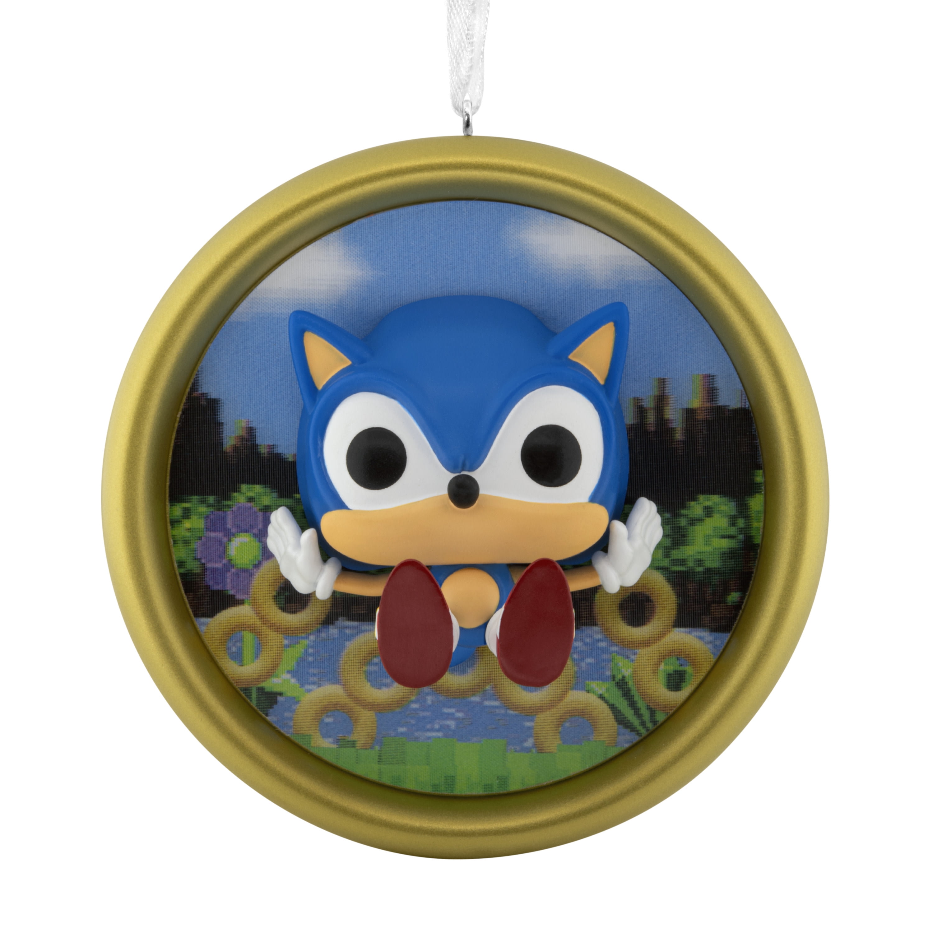 Hallmark Ornament (Sonic the Hedgehog Funko POP! With Lenticular), 1 Count