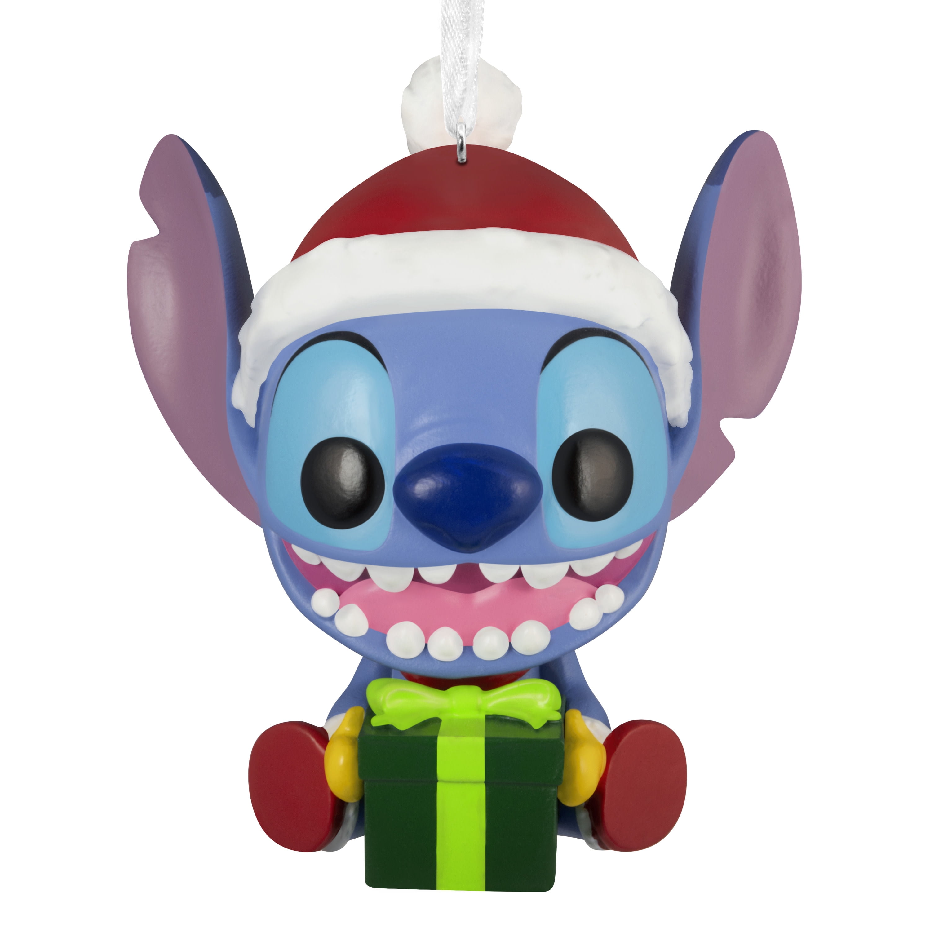 Hallmark Christmas Ornament (Disney Stitch With Gift Funko POP!), 1 Count