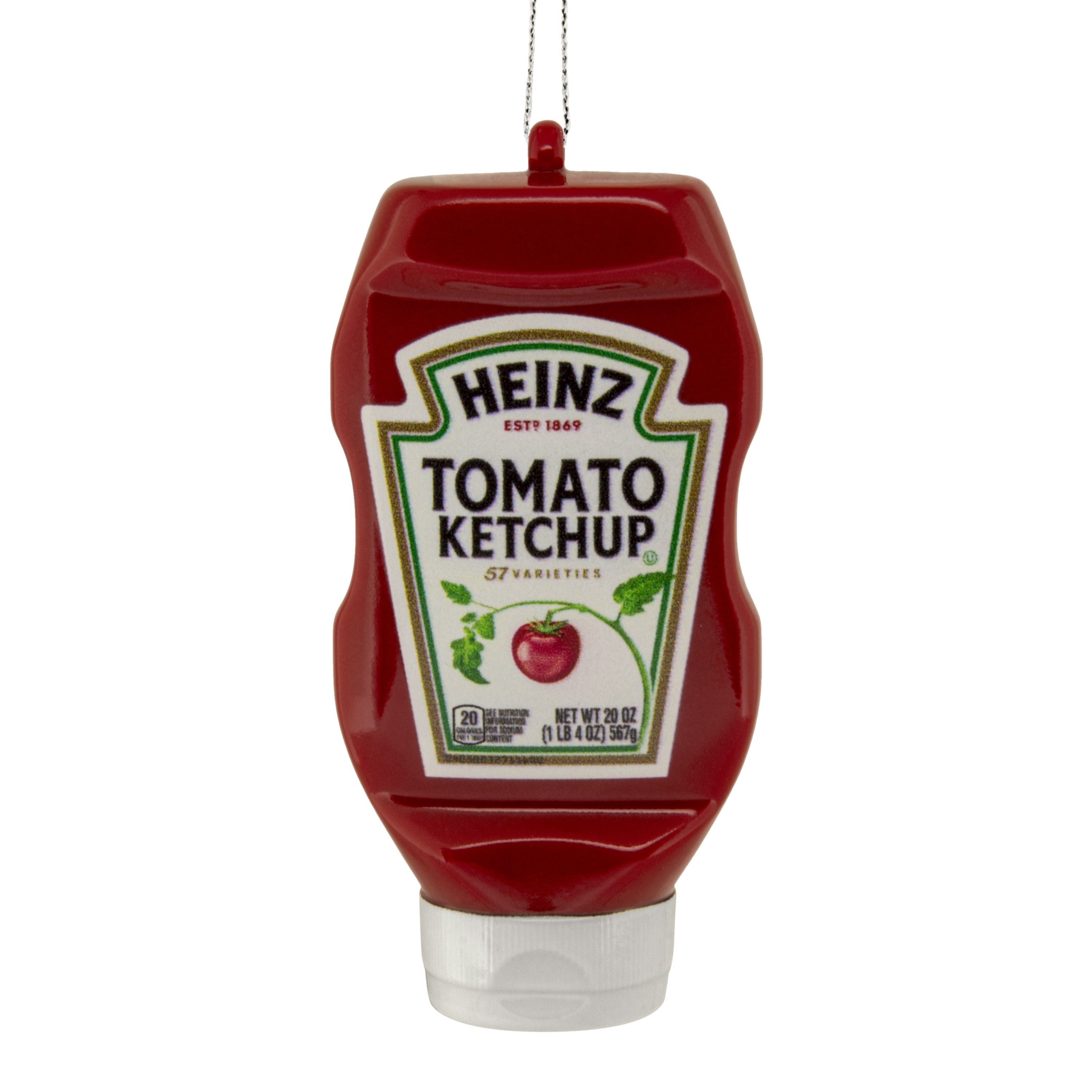 Hallmark Ornament (Heinz Tomato Ketchup Bottle, Shatterproof), 1 Count