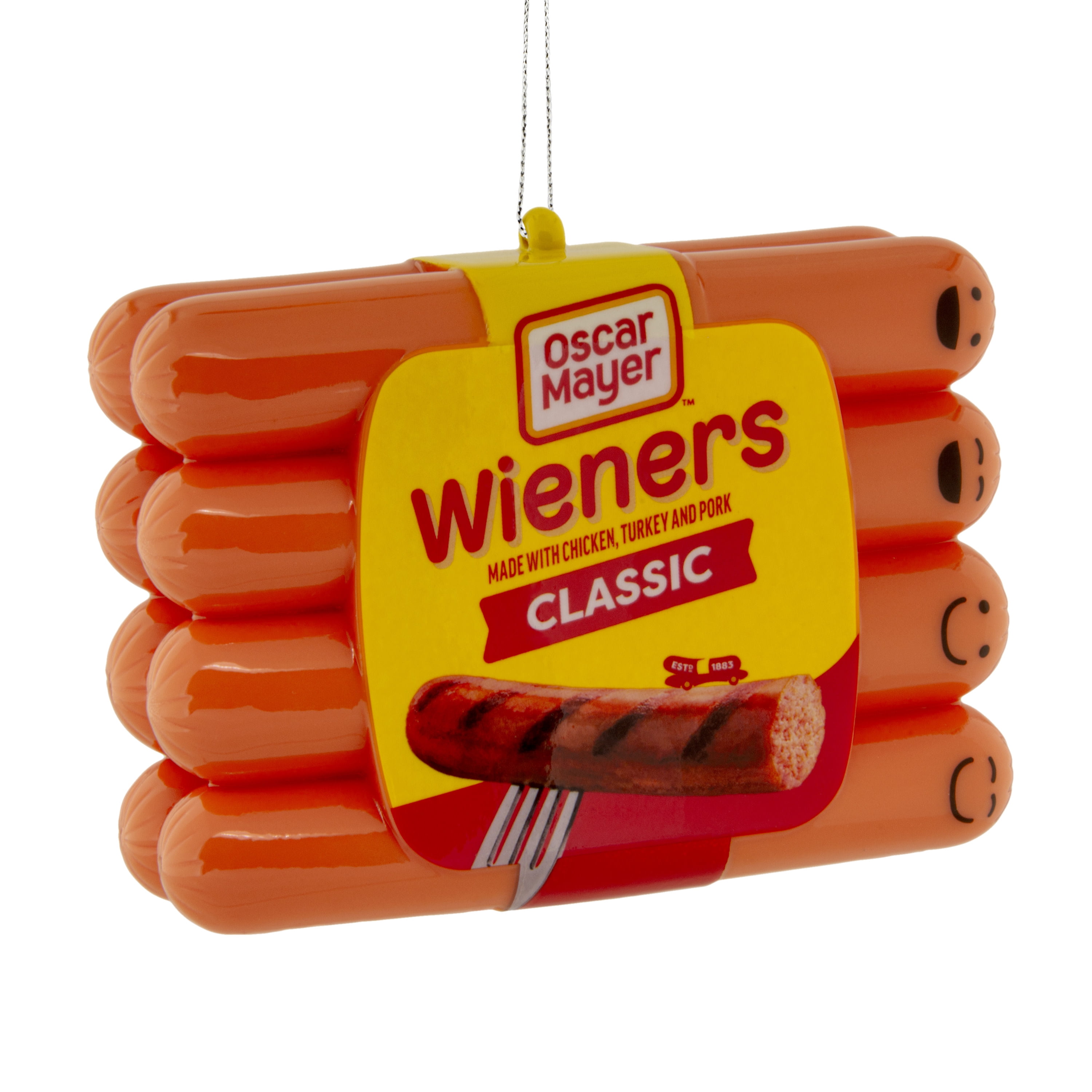 Hallmark Christmas Ornament (Oscar Mayer Classic Wiener, Shttrprf), 1 Count