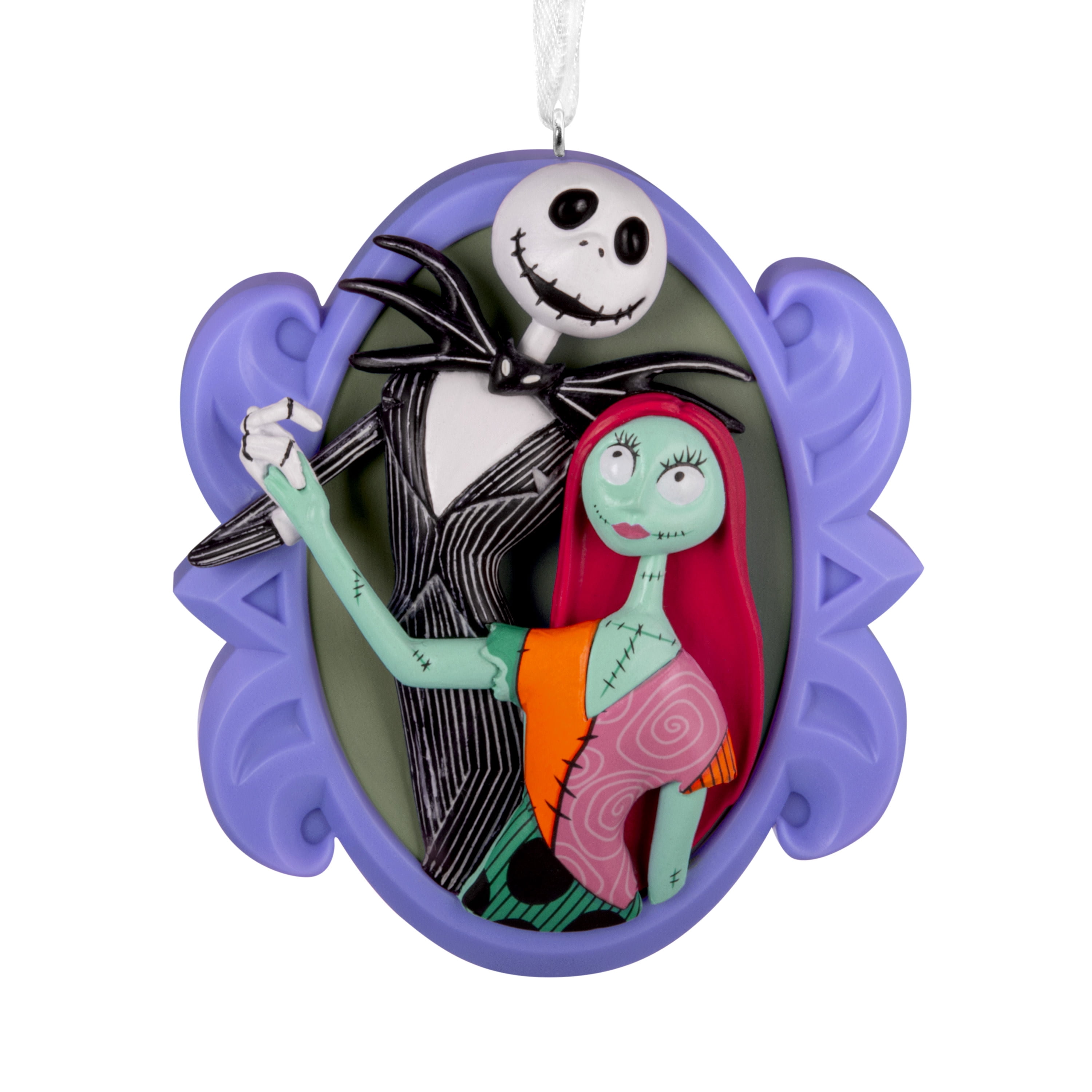 Hallmark Christmas Ornament (Disney Tim Burton's Jack and Sally), 1 Count