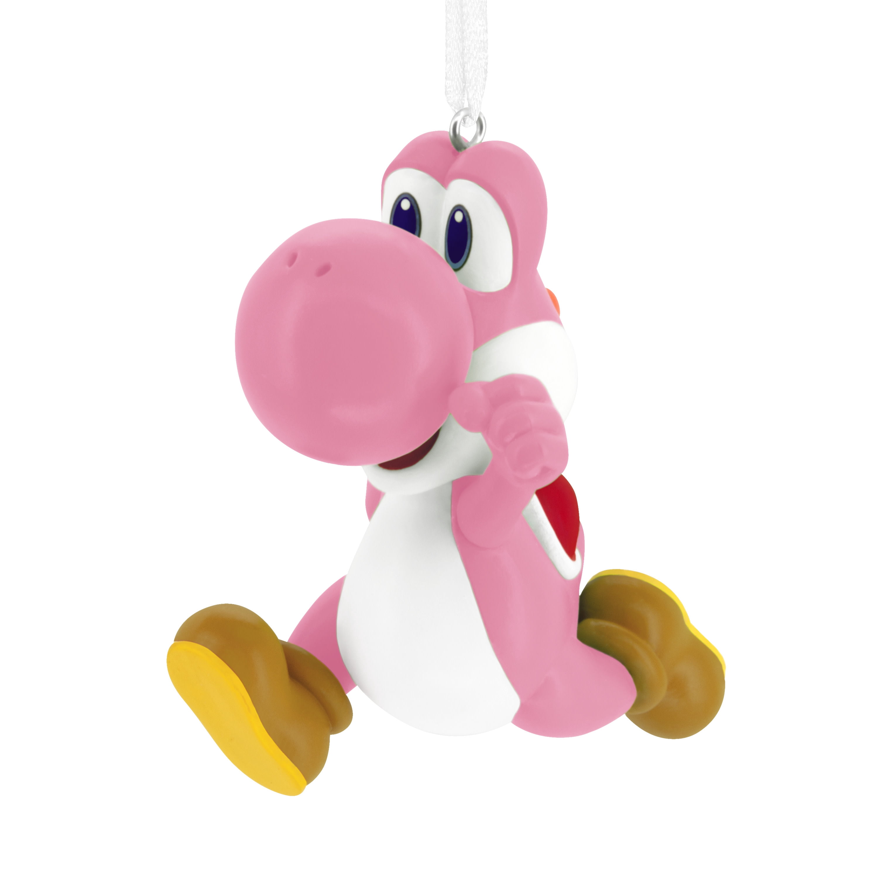 Hallmark Christmas Ornament (Nintendo Super Mario Pink Yoshi), 1 Count