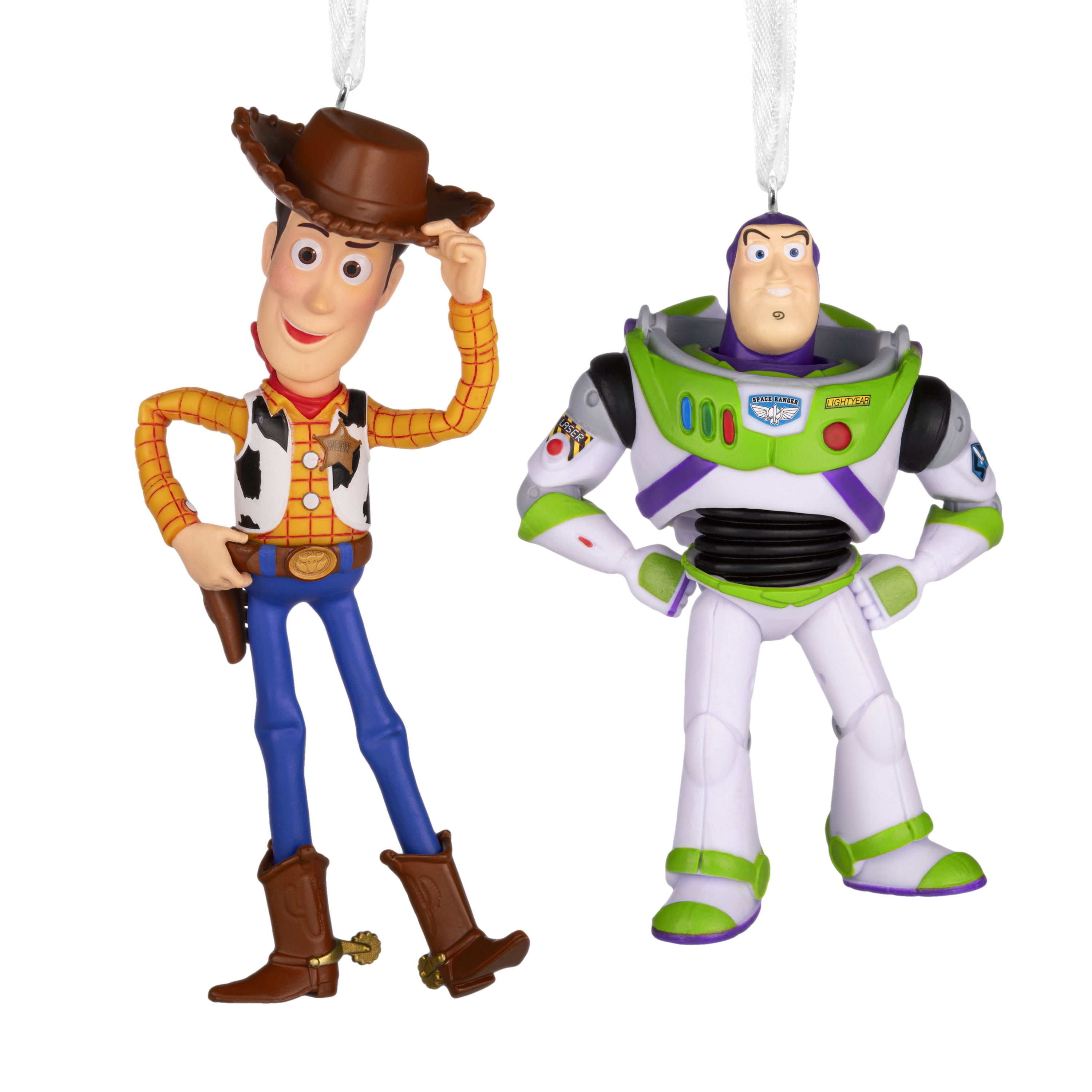 Hallmark Ornaments (Disney/Pixar Toy Story Woody Buzz), Set of 2, 1 Count
