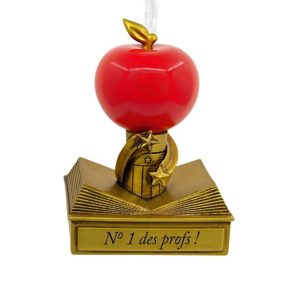 Hallmark Ornament (#1 Teacher Trophy)