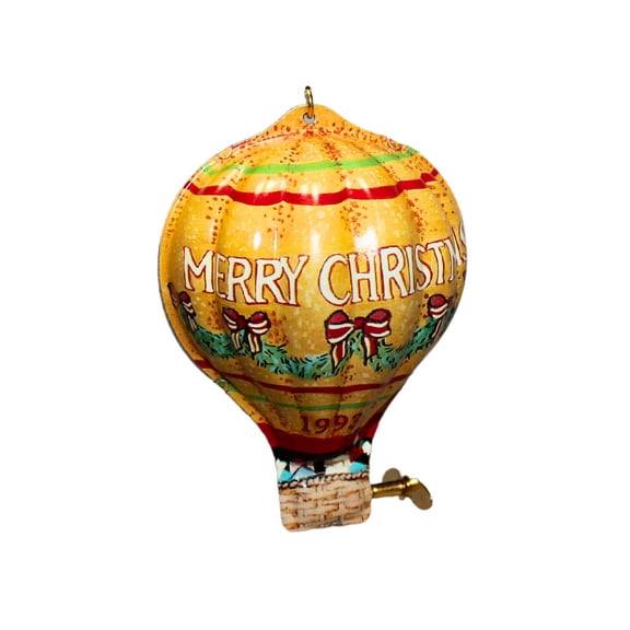 Hallmark Ornament: 1993 Tin Hot Air Balloon | QX5615