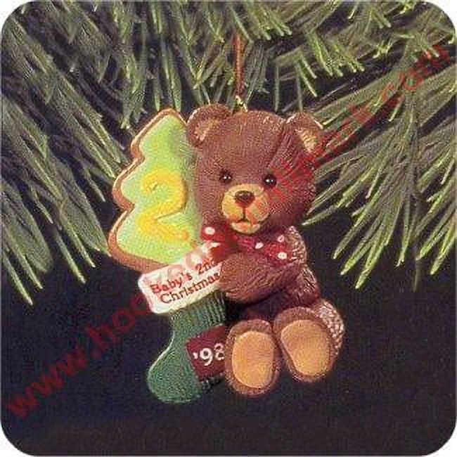Hallmark Ornament 1998 Babys Second Christmas