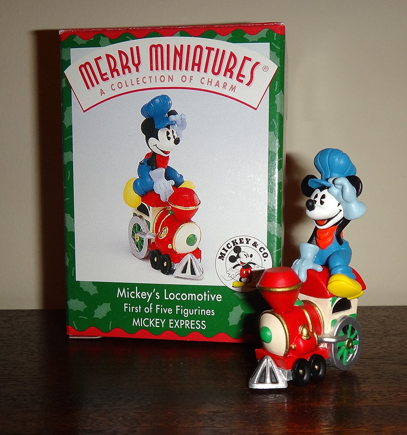 Hallmark Ornament: 1998 Mickey's Locomotive | QRP8496 | 1st in Series