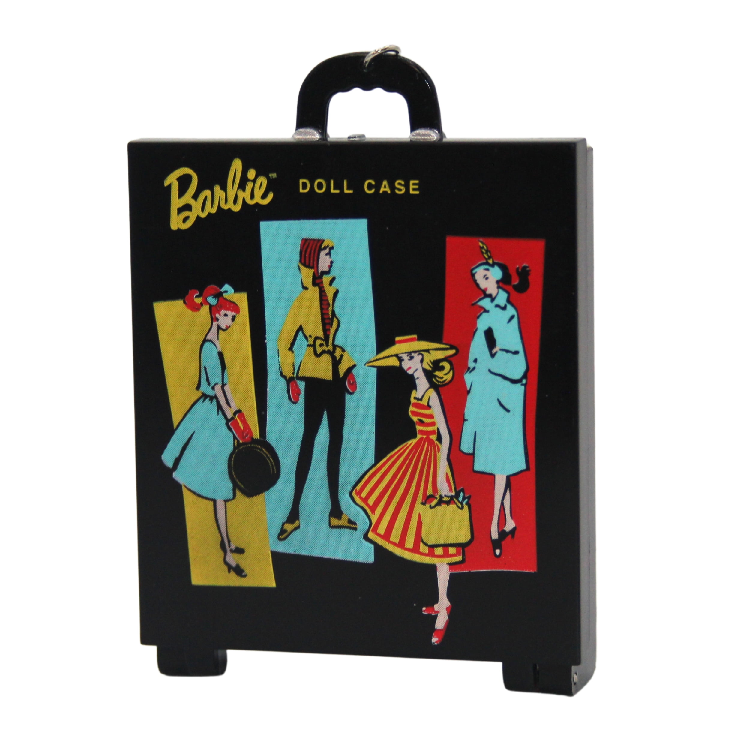 Hallmark Ornament: 1999 Travel Case and Barbie QXI6129 Barbie