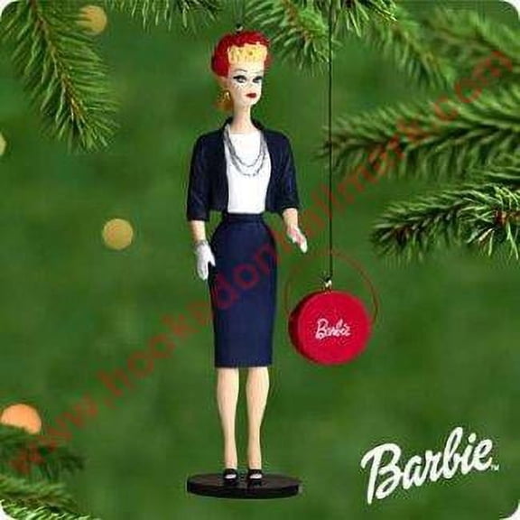 Hallmark Ornament 2000 Barbie #7 - Commuter Barbie