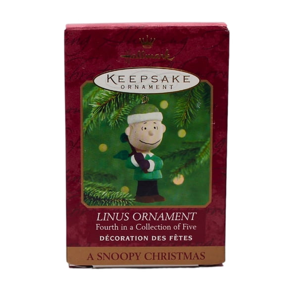 Hallmark Ornament: 2000 Peanuts' Linus | QRP4204 | 50th Anniversary | Non-Mint Box