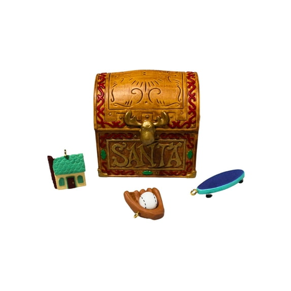 Hallmark Ornament: 2001 Santa's Toy Box | QXI5392