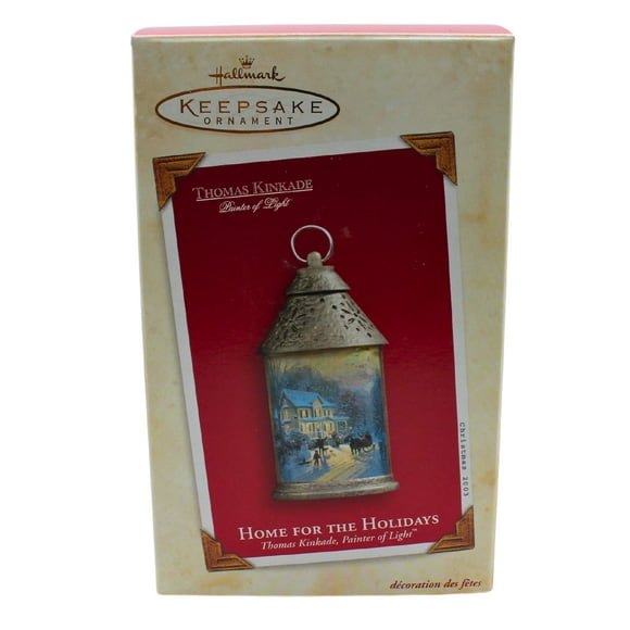 Hallmark Ornament 2003 Home for the Holidays - Thomas Kinkade