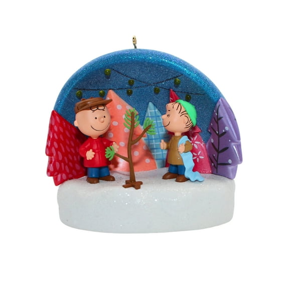 Hallmark Ornament: 2009 Just the Right Tree | QXI1105 | Peanuts | Non-Mint Box
