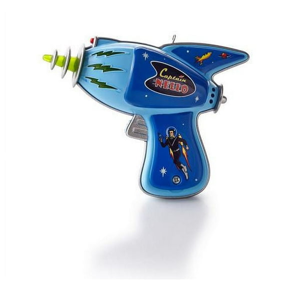 Hallmark Ornament 2013 Captain Nello's Ray Gun - MAGIC Flashes & Sound!