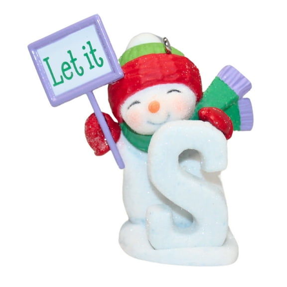 Hallmark Ornament 2013 Let It Snow! "S Is For Snow"