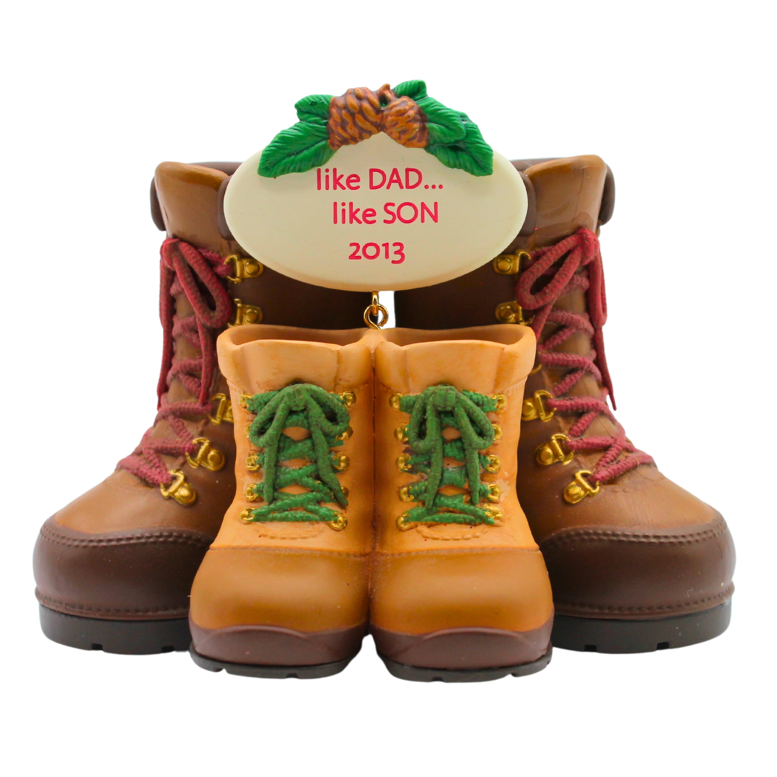 Hallmark Ornament: 2013 Like Dad, Like Son | QXG1322 | Boots - Walmart.com
