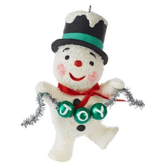 Hallmark Ornament 2013 Snowman's Joyful Job