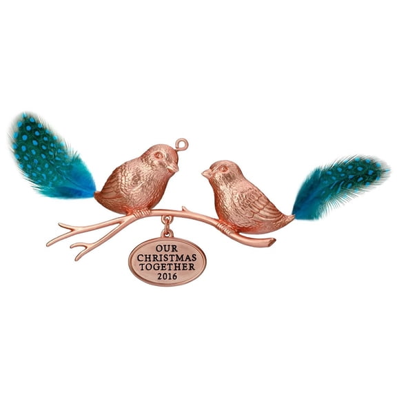 Hallmark Ornament 2016 Our Christmas Together, Birds