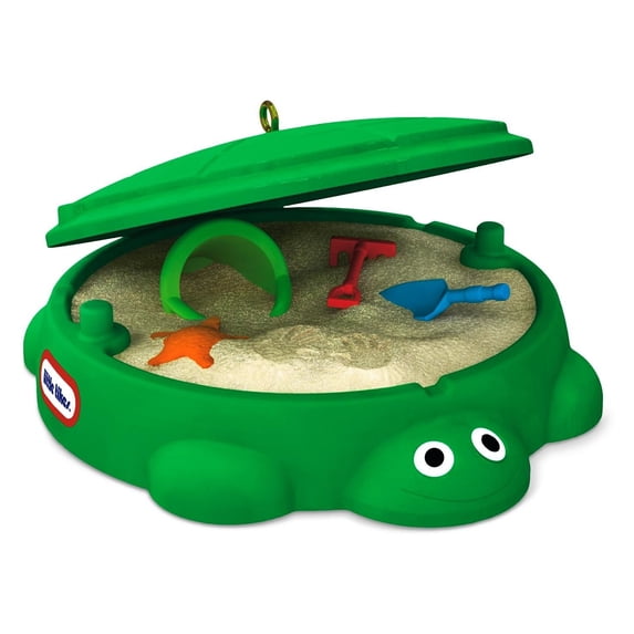 Hallmark Ornament 2016 Turtle Sandbox - MINIATURE