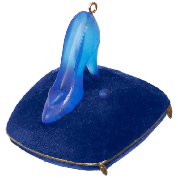 hallmark miniature disney cinderella slipper with light keepsake christmas ornament
