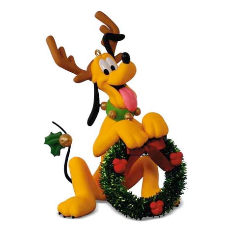 Hallmark Ornament 2017 Santa's Little Helper Pluto - DEBUT LTD ED