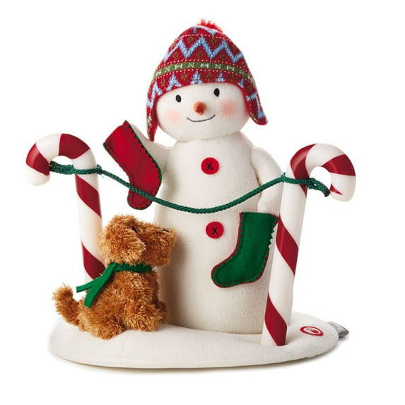 Hallmark Ornament 2017 Stockings Hung With Care Plush Tabletopper