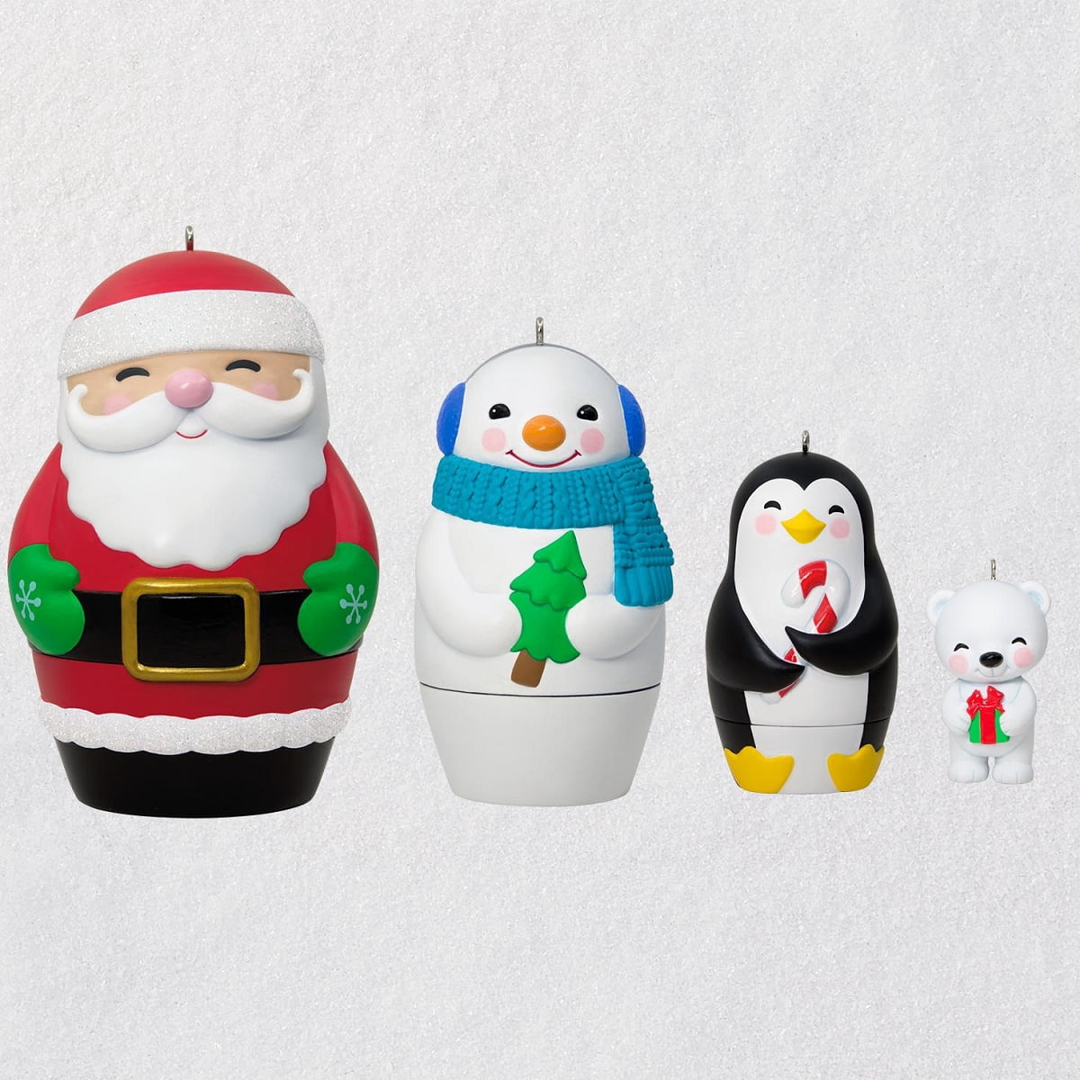Hallmark Ornament 2018 CLUB Nesting Doll Surprise Set/ 3 - OPENED ...