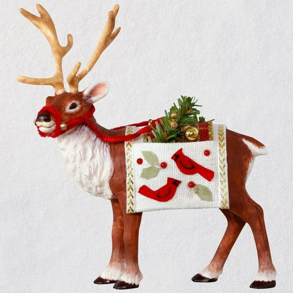 Hallmark Ornament 2018 Father Christmas's Reindeer PREMIERE LTD ED