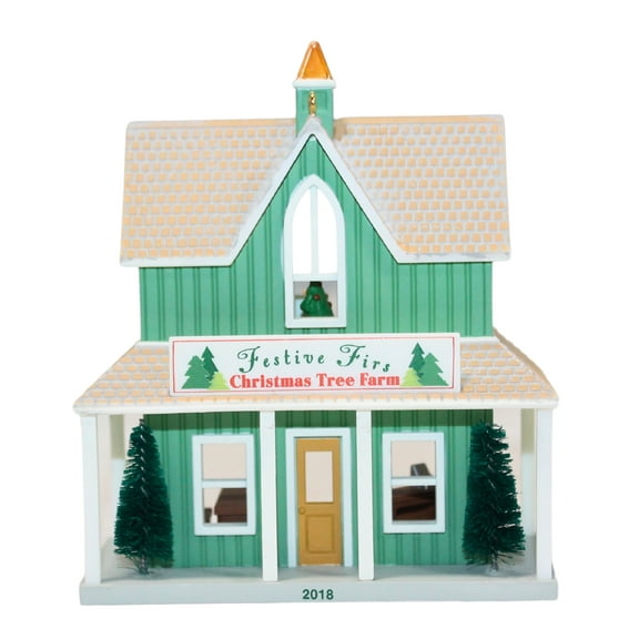 Hallmark Ornament: 2018 Festive Firs Christmas Tree Farm | QX9426