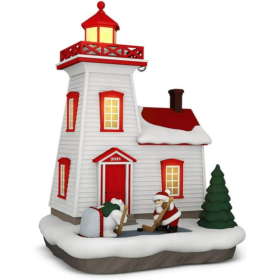 Hallmark Ornament: 2018 Holiday Lighthouse | QX9356