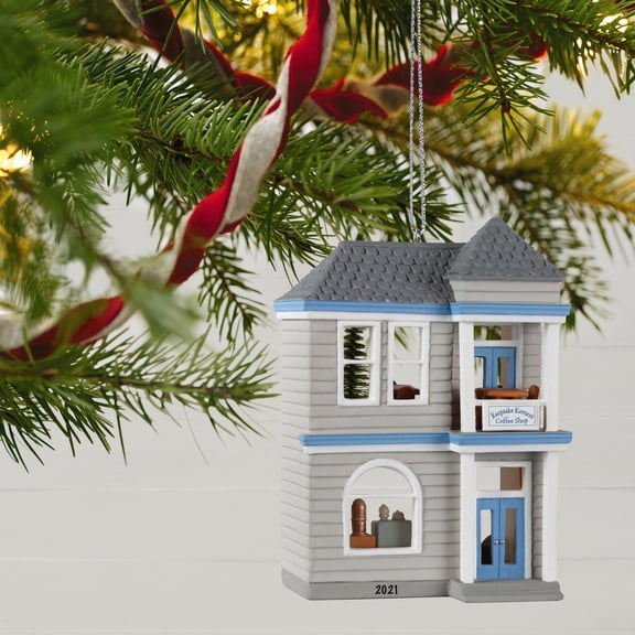 Hallmark Ornament: 2021 Keepsake Korners Coffee Shop | QXR9215