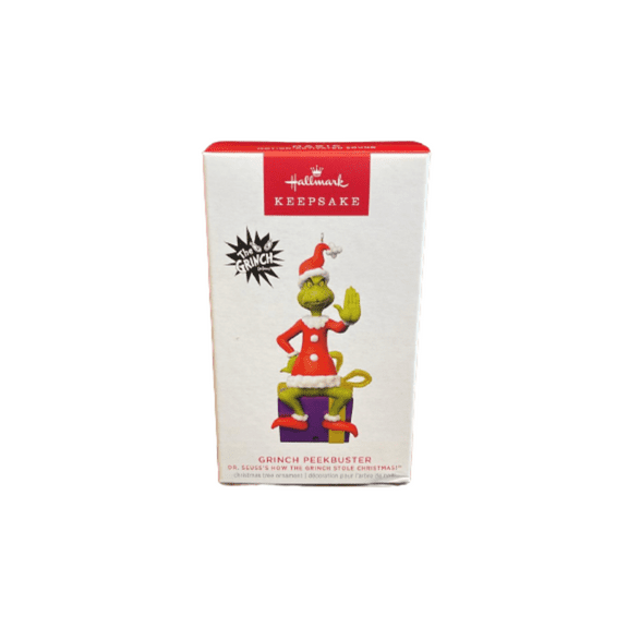 Hallmark Ornament 2023 Grinch Peekbuster *Magic Click for Video