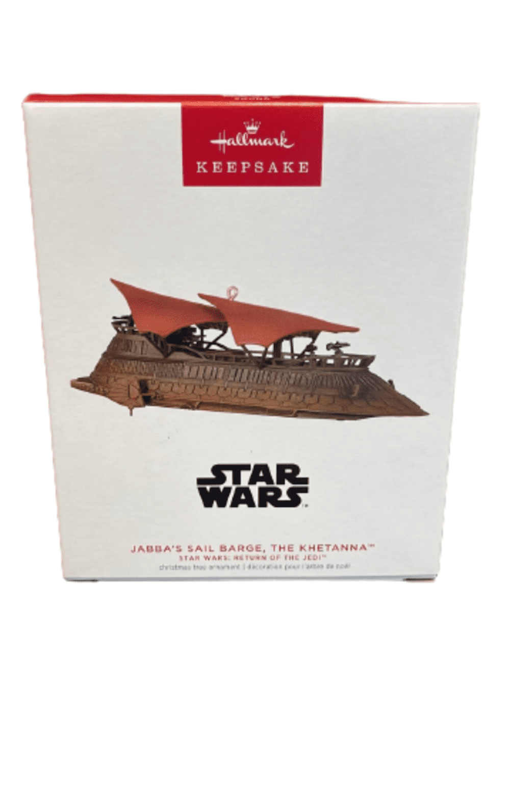 Hallmark Ornament 2023 Star Wars Jabba's Sail Barge The Khetanna *Magic Click for Video