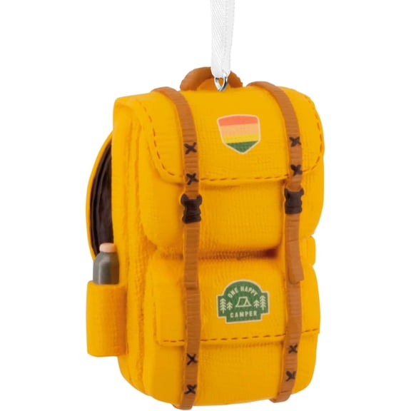 Hallmark Ornament Camping Backpack