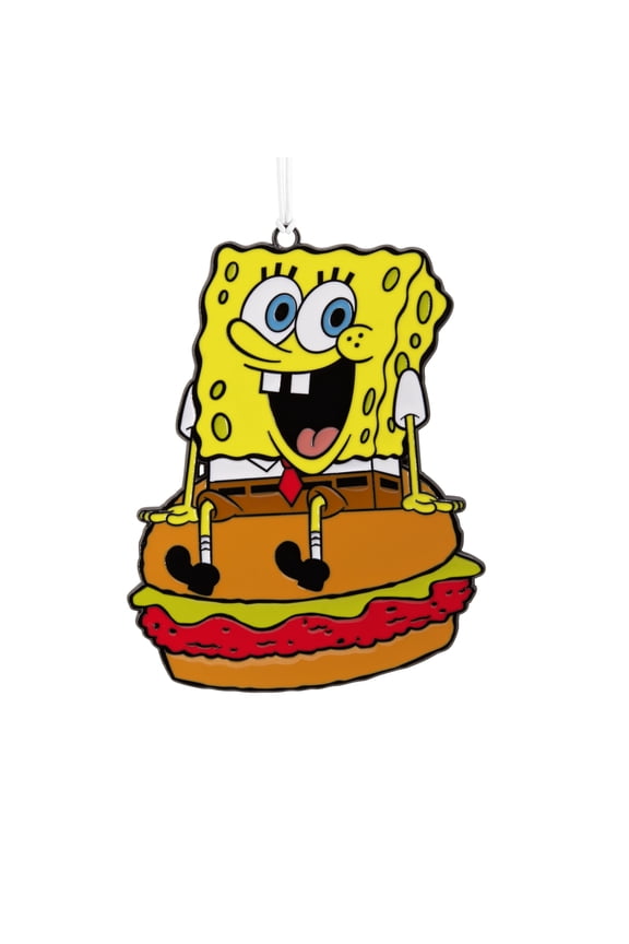 Christmas Ornament (Nickelodeon SpongeBob SquarePants, Metal), 1 Count