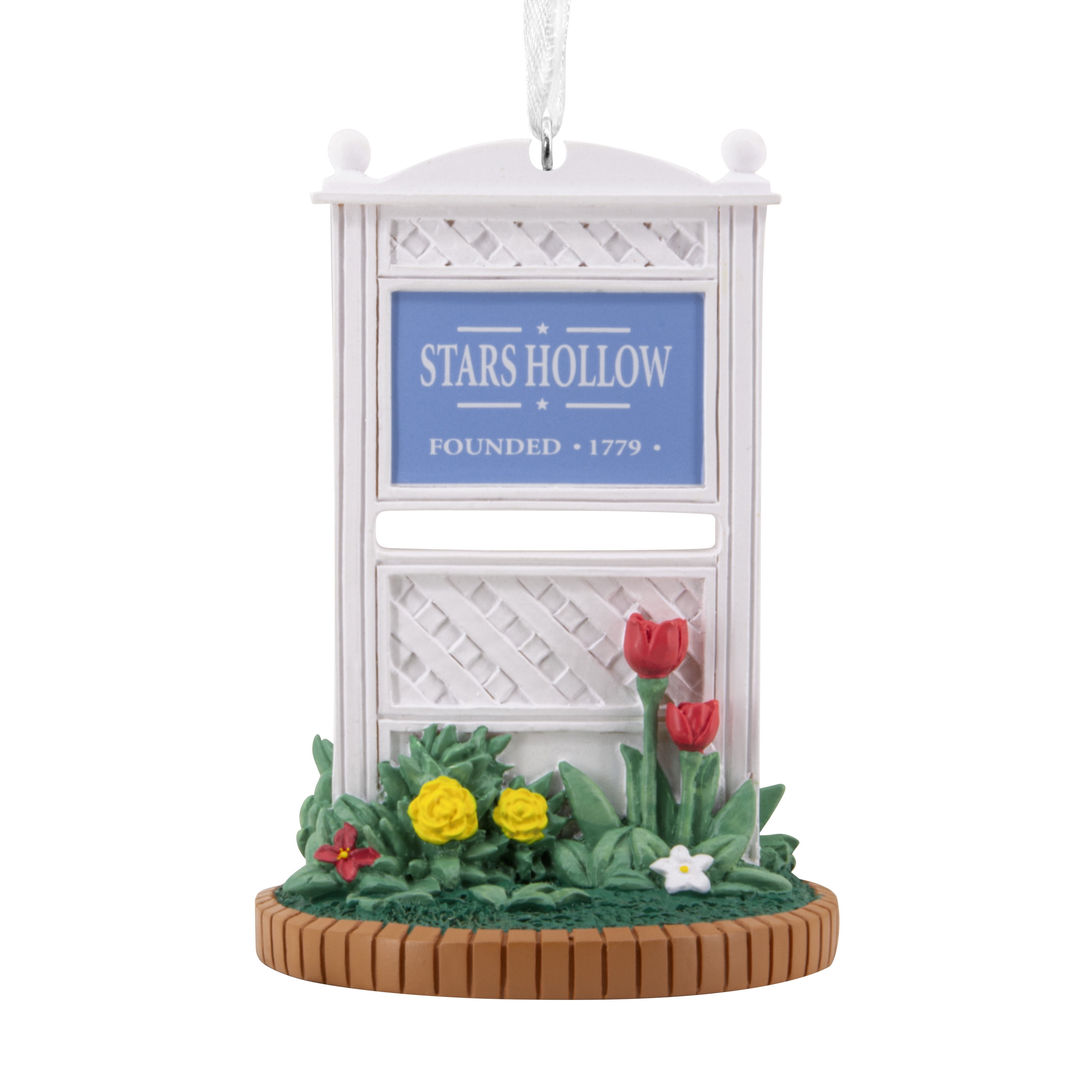 Hallmark Christmas Ornament (Gilmore Girls Stars Hollow Sign), 1 Count