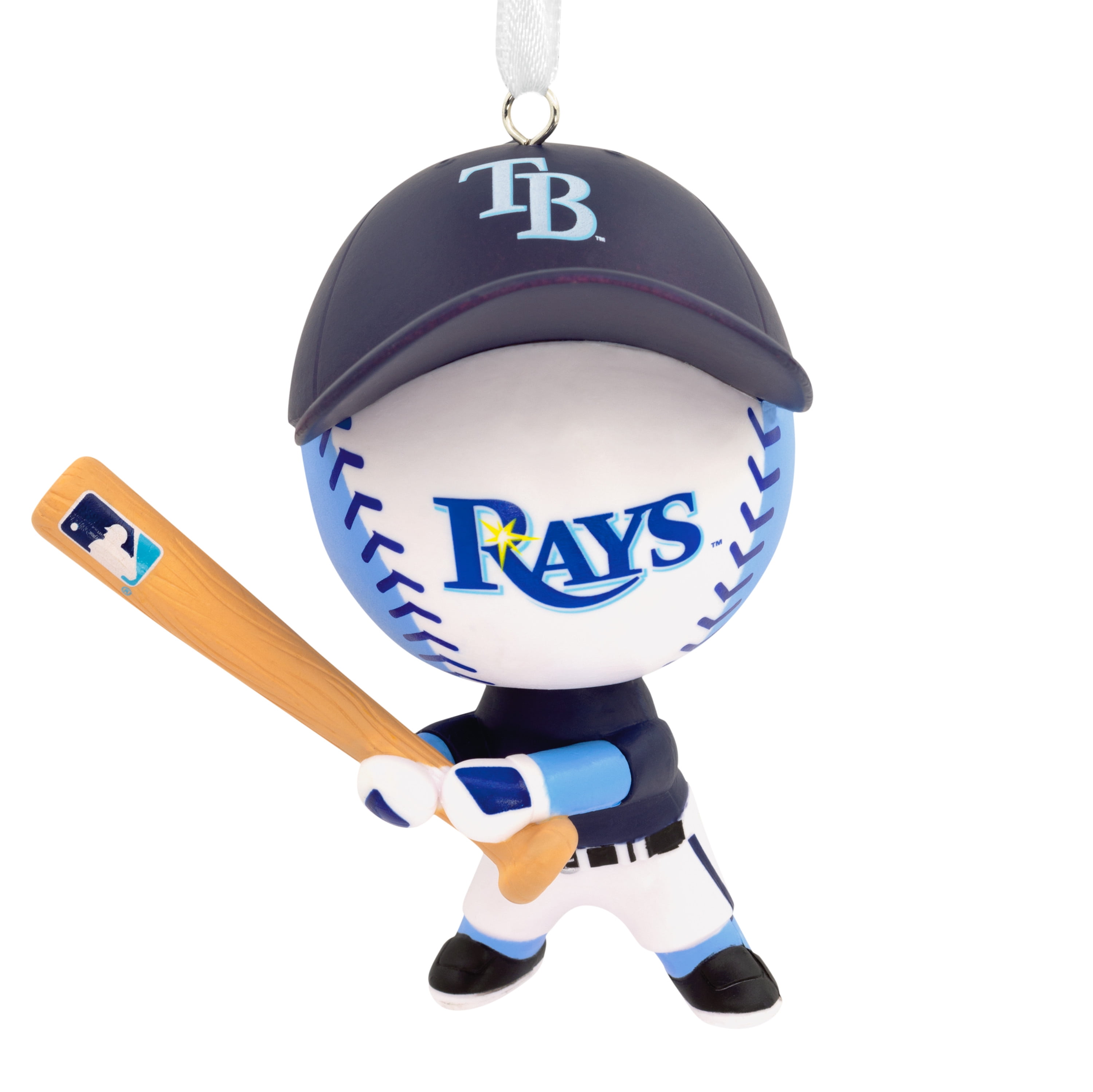 MLB Tampa Bay Rays™ Baseball Jersey Metal Hallmark Ornament - Gift