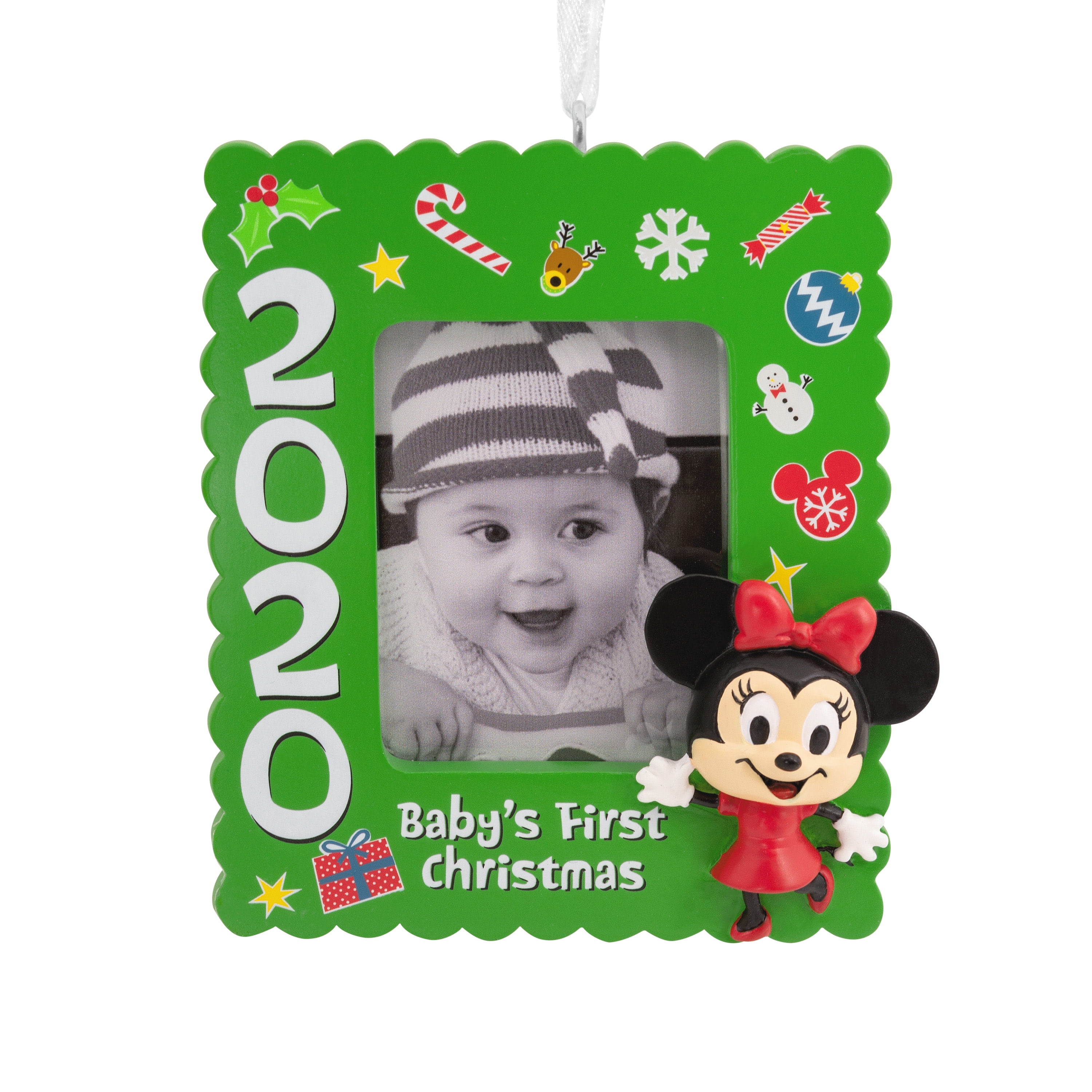 Minnie mouse first christmas cheap ornament