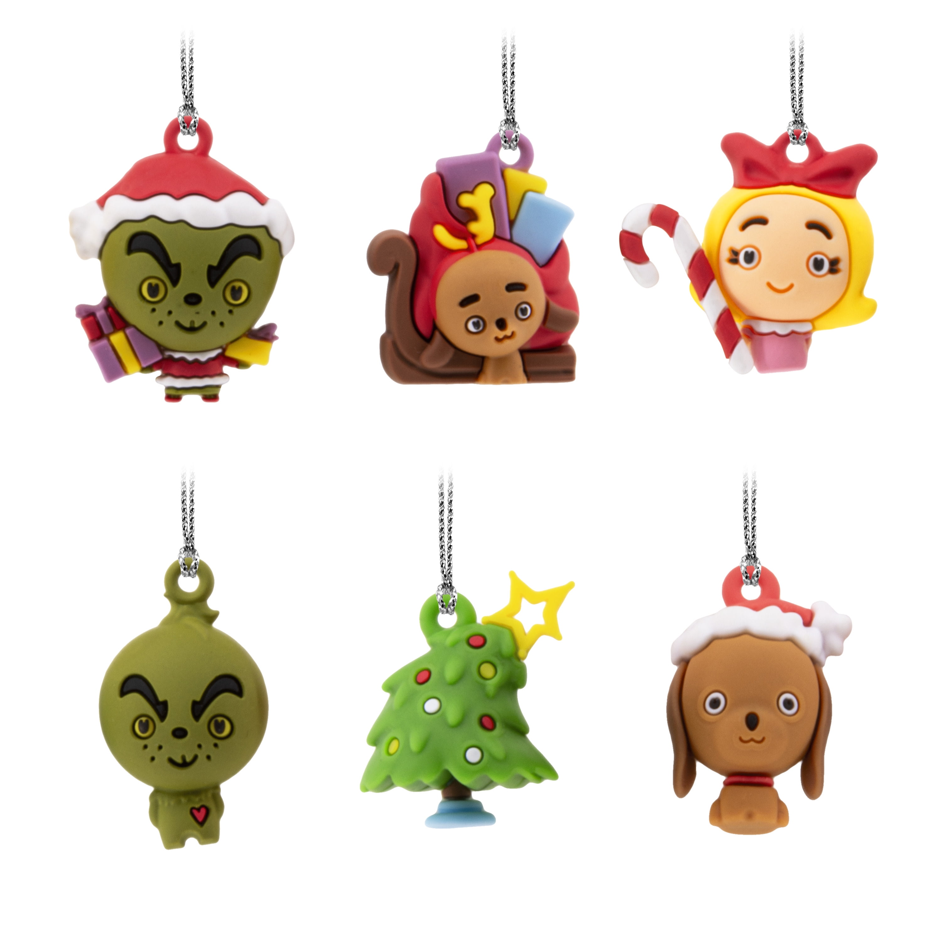 Hallmark Mini Ornaments (How The Grinch Stole Christmas!), 6 Count