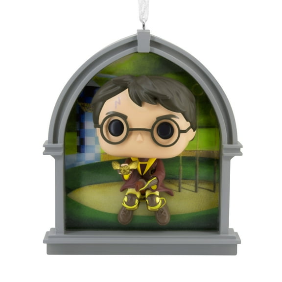 Hallmark Christmas Ornament (Harry Potter Quidditch Funko POP! with Lenticular Dimension), 1 Count