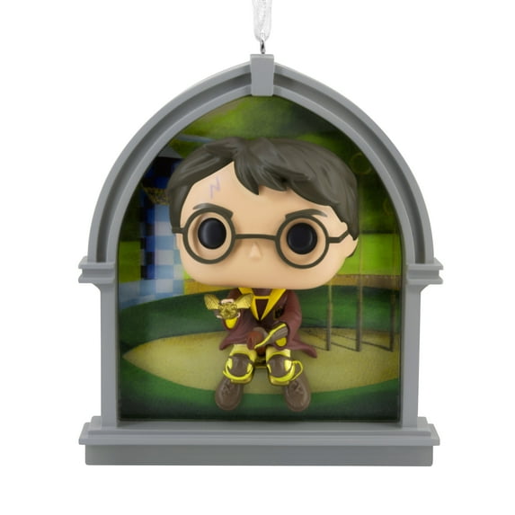 Hallmark Christmas Ornament (Harry Potter Quidditch Funko POP! with Lenticular Dimension), 1 Count