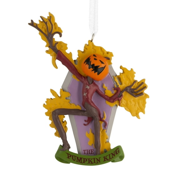 Hallmark Christmas Ornament (Disney Tim Burton's The Nightmare before Christmas The Pumpkin King), 1 Count