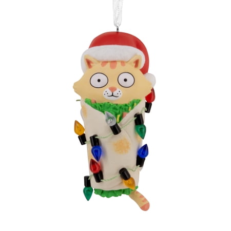Hallmark Christmas Ornament (Cat Purrito), 1 Count