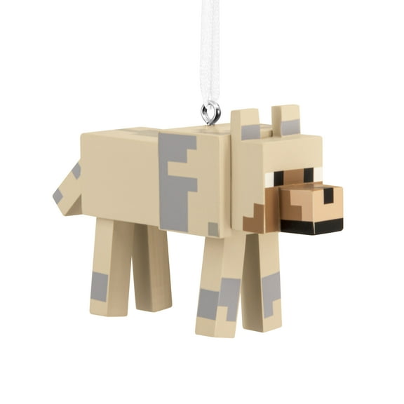 Hallmark Christmas Ornament (Minecraft Wolf), 1 Count