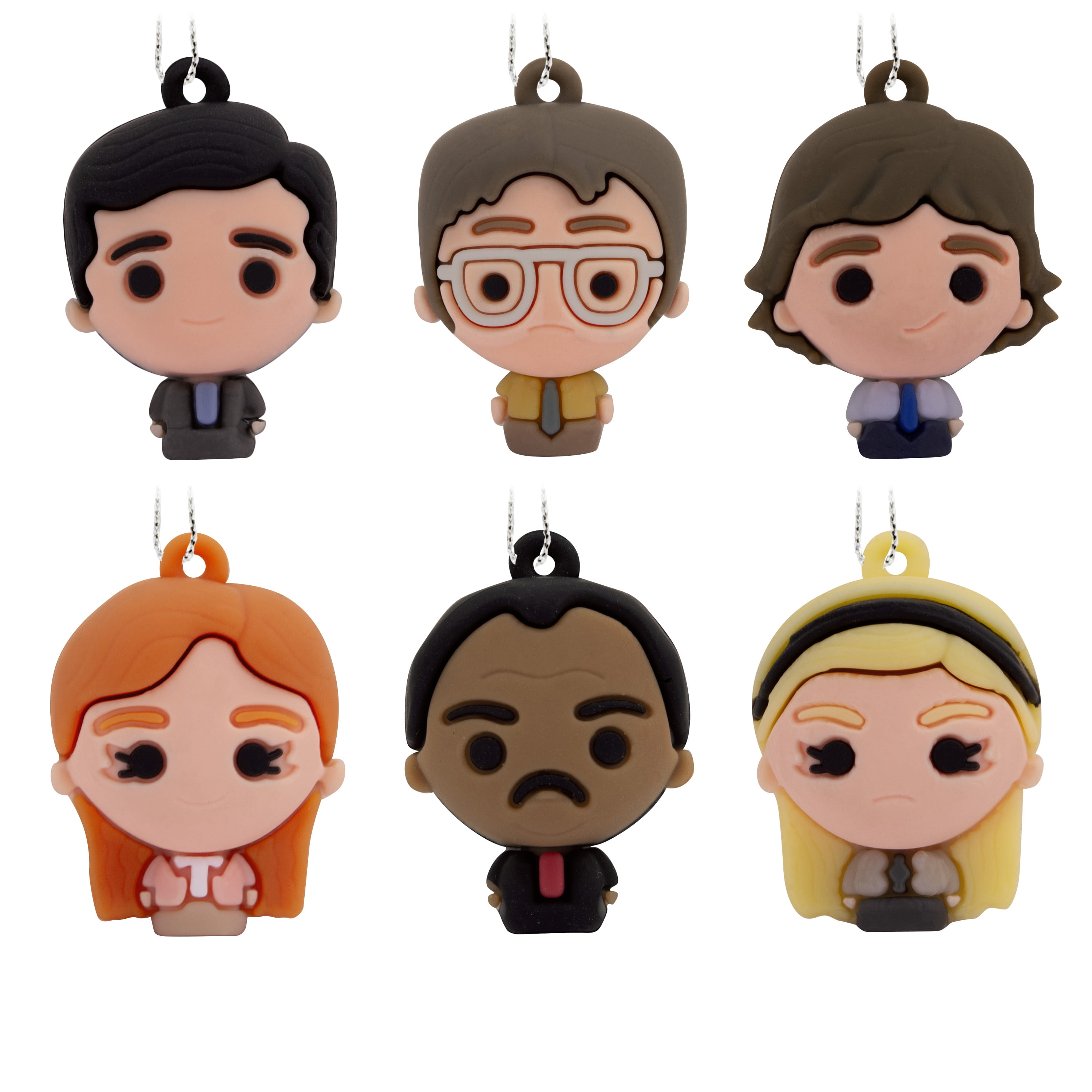 Hallmark Ornaments (The Office Miniature, Set of 6)