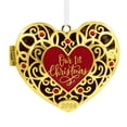 Hallmark Our First Christmas Heart Locket BSL1 2025 Christmas Ornament